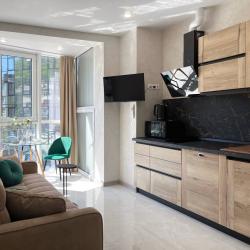 1-комнатные апартаменты студия Газовиков 3А/3