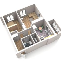 Фото Апартаменты на улице Красная Поляна 5