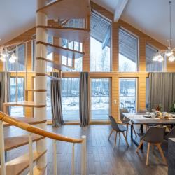 Коттедж у Озера с 3-мя спальнями (120 кв.м)