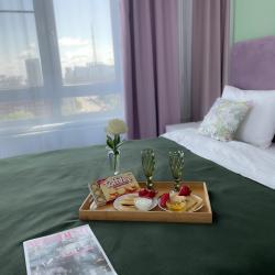 2-комнатные апартаменты стандарт с 1 двуспальной кроватью FLORA