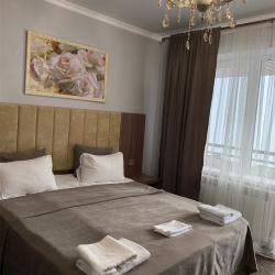 Номер стандарт с 1 двуспальной кроватью (с завтраком)
