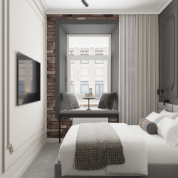 Номер стандарт с 1 двуспальной кроватью