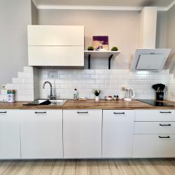 1-комнатные апартаменты люкс на 17 этаже с видом на реку Тура