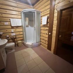 Двуместный номер в деревянном коттедже с cауной
