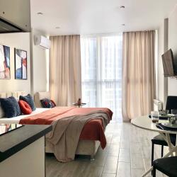 Апартаменты студия RentHome студия Сияние на Южном шоссе у ТЦ Амбар