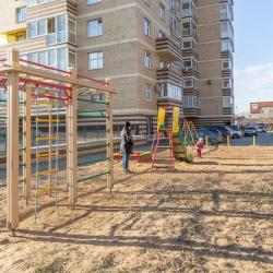 2-комнатные апартаменты стандарт г. Пермь ул. Танкистов 9 с 1 односпальной и 2 двуспальными кроватями