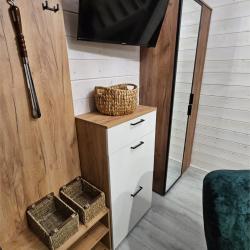 Шале улучшенное с 2 односпальными и 1 двуспальной кроватью