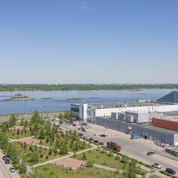 2-комнатные апартаменты улучшенные двухкомнатные с шикарным видом на Волгу, 13 этаж