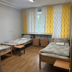 Кровать в 3-местном общем женском номере (удобства на блок)