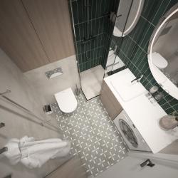 Фото Отель Студия с современным ремонтом и потрясающим видом на Русский Мост