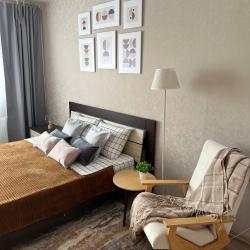 1-комнатные апартаменты стандарт с 1 двуспальной кроватью