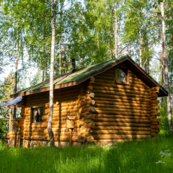 Коттедж премиум с 3 двуспальными кроватями