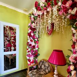 Кровать в 3-местном общем женском номере Фрида