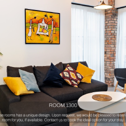 Номер комфорт полулюкс с 1 двуспальной кроватью