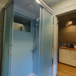 A-frame дом с банным чаном