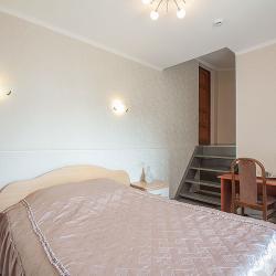 Номер эконом с 1 двуспальной кроватью (с завтраком)