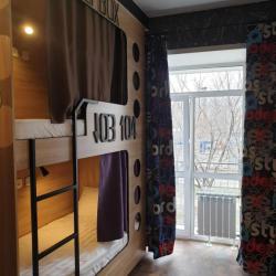 Кровать в общем 8-местном номере (удобства на этаже)