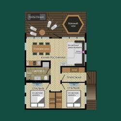 Гостевой дом премиум-класса «GOLD» на 6 гостей