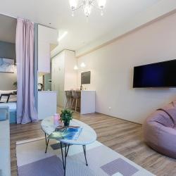 Апартаменты улучшенные с 1 двуспальной кроватью