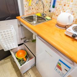 Апартаменты студия с 2 односпальными кроватями