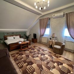 Комната стандарт с 1 двуспальной кроватью (с завтраком, мансарда)