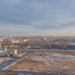Апартаменты студия с 1 двуспальной кроватью