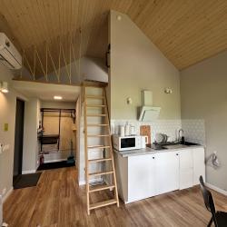 Домик синий