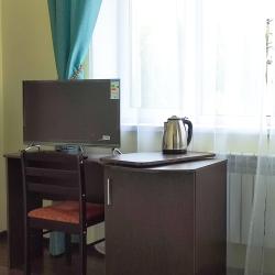 2-местный номер стандарт с 1 двуспальной кроватью