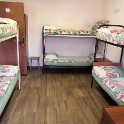 Кровать в 12-местном общем мужском номере (общие удобства)