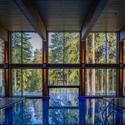 Фото Отель Охта Парк коттеджи