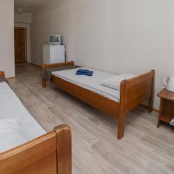 Номер эконом с 2 односпальными кроватями (с балконом)