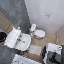 1-комнатные апартаменты студия с 2 односпальными кроватями