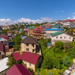 Фото Отель Уютная квартира с панорамными окнами от LetoApart