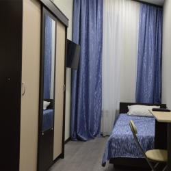 Комната эконом с 1 односпальной кроватью (удобства на этаже)