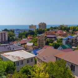 Фото Отель Уютная квартира с панорамными окнами от LetoApart