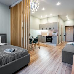 4-местные 1-комнатные апартаменты студия