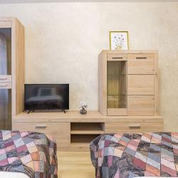 4-местные 2-комнатные апартаменты стандарт с 2 односпальными и 1 двуспальной кроватью