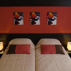 Номер стандарт с 2 односпальными кроватями (с завтраком)