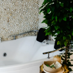 Апартаменты VIP с сауной, джакузи и камином (SPA)