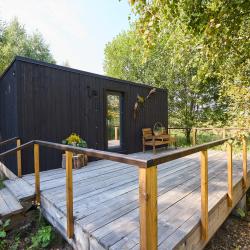 Дом среди деревьев