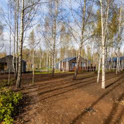 Коттедж стандарт с 2 двуспальными кроватями