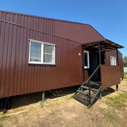 Номер эконом с 3 односпальными кроватями в модульном доме №5