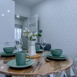 Апартаменты улучшенные Автомобильная, 8 с 1 двуспальной кроватью