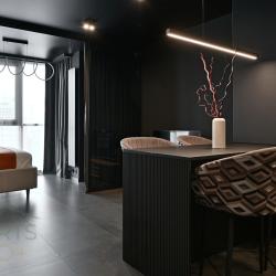 Апартаменты студия на 16 этаже ул.Ново-Садовая 106Гк1