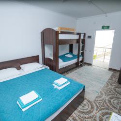 4-местный номер стандарт семейный с 1 двуспальной кроватью