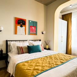Апартаменты студия Almaty city, Abay avenue 38, 4 block, 84 (8401) apt