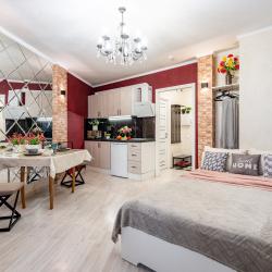 1-комнатные апартаменты студия Окно в New York_Санкт-Петербург, Мурино, Привокзальная пл., д.1а, к2