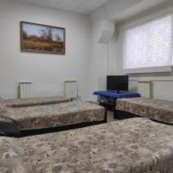 Кровать в 4-местном номере эконом