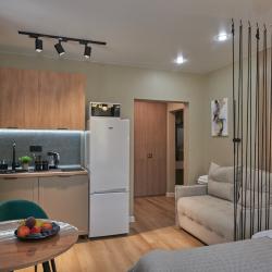 1-комнатные апартаменты студия