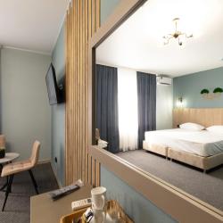 Номер стандарт с 1 двуспальной кроватью